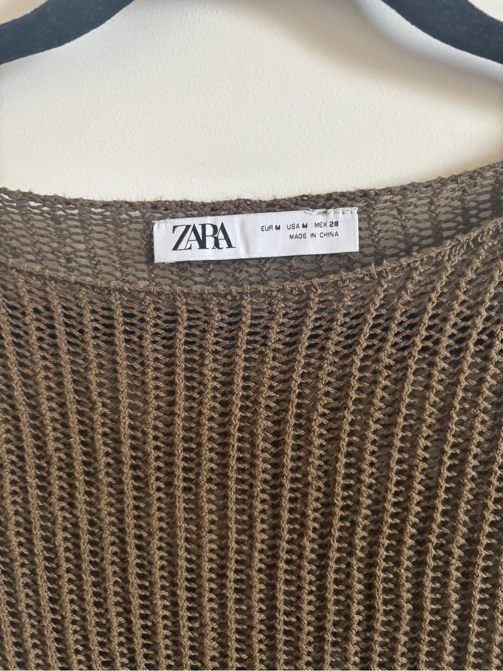 Zara Open Knit Top - Picture 4 of 5